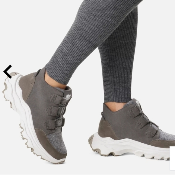 Sorel kinetic breakthru caribou sneaker boot grey 10.5 NWT - Picture 3 of 11